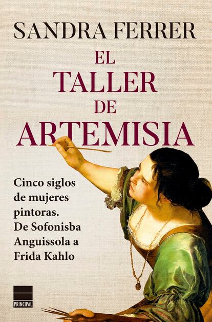 Portada de 'El taller de Artemisia', de Sandra Ferrer.