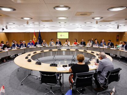 Vista del Consejo de Política Fiscal y Financiera (CPFF) del 27 de julio, Madrid.