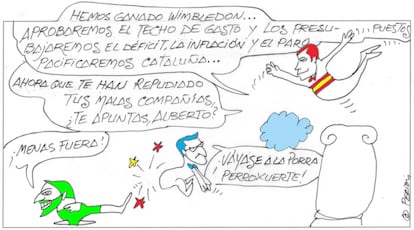 Viñeta de Peridis del 15 de julio de 2024.