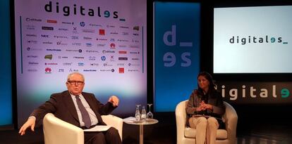 Eduardo Serra y Alicia Richart, presidente y directora general de DigitalES