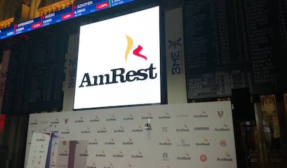 Minutos previos al estreno de AmRest en el parqu&eacute; espa&ntilde;ol. 