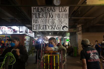 Comerciantes de la Central de Abasto de Ciudad de México