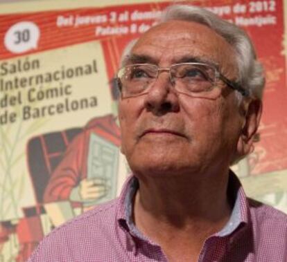 José Ortiz, dibujante de cómic, en 2012.