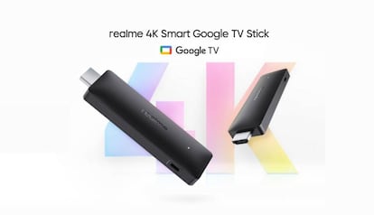 Diseño del Realme 4K Smart Google TV Stick