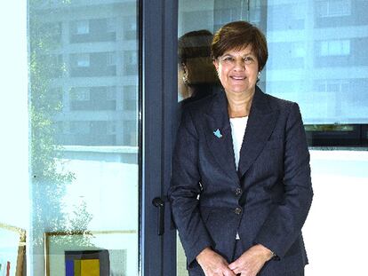 La consejera de Obras Públicas y Vivienda, Josefina Cruz, el pasado viernes en Sevilla.