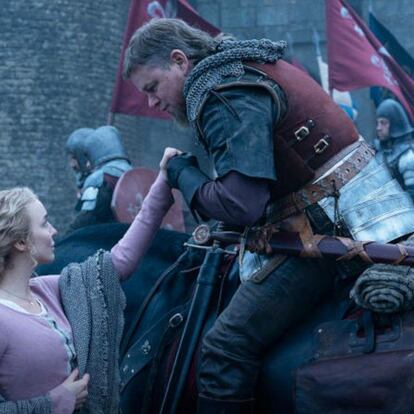 Jodie Corner y Matt Damon, en 'El último duelo'.