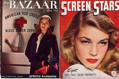 Demostrarás cómo posar para la moda
	

	Antes de ser actriz, Bacall fue descubierta por Diana Vreeland, editora en jefe de Harper's Bazaar cuando tenía 17 años. En 1944 debutó en la portada de la revista con un look inspirado en el atuendo de una enfermera. Después protagonizaría muchísimas más.