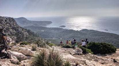 Hito entre Europa y África, un confín de Mallorca.