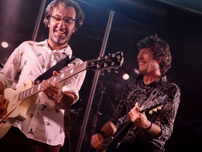 Imagen del concierto de ayer de El Cuarteto de Nos.