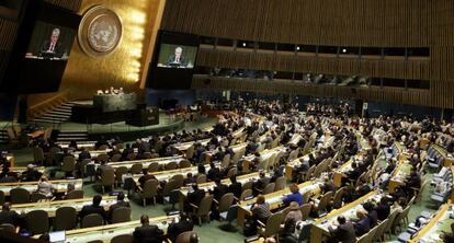 La Asamblea General de Naciones Unidas , en Nueva York.