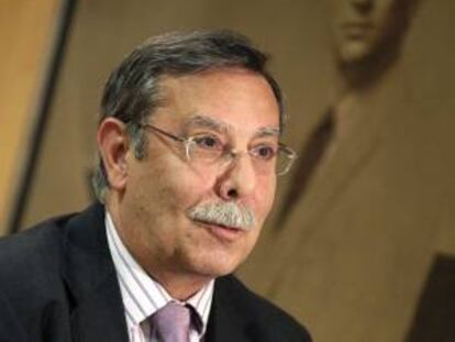 El presidente de Red Eléctrica de España (REE), José Folgado, en una entrevista con Efe en la que aseguró que está dispuesto a acudir al arbitraje internacional a partir de febrero próximo, en caso de no fructificar el diálogo con el Gobierno boliviano en relación a la expropiación de su filial Transportadora de Electricidad (TDE). EFE/Archivo