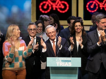 Acto de presentación de la campaña electoral para las elecciones municipales de Barcelona 2023 de Xavier Trias. Foto: Massimiliano Minocri