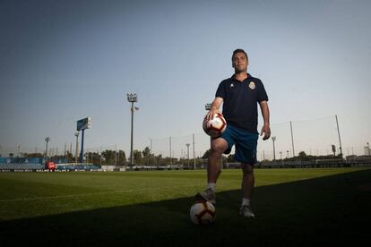 Rubi, en la Ciudad Deportiva del Espanyol.
