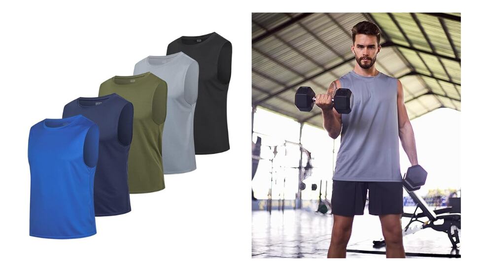 Camisetas deportivas para hombre.