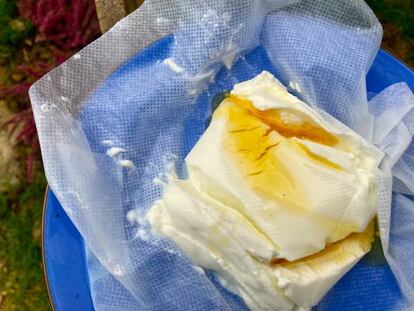 Recuit de drap: el queso fresco que es pura crema
