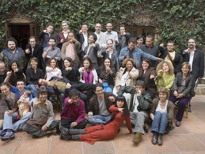 Foto de grupo de los integrantes de la lista Bogotá 39 de 2007.