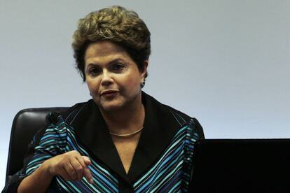 Rousseff, en reunión con el Comité Olímpico.