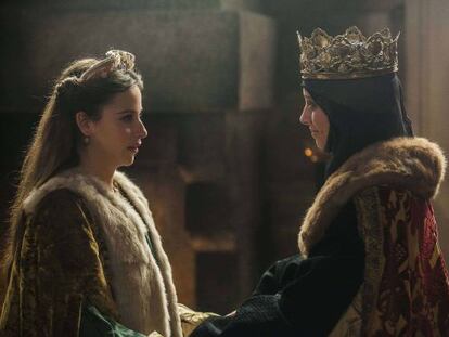 La reina teme enloquecer ante una posible desgracia para sus hijas