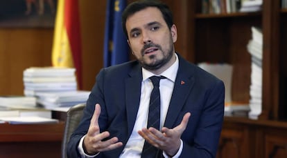 Alberto Garzón, ministro de Consumo