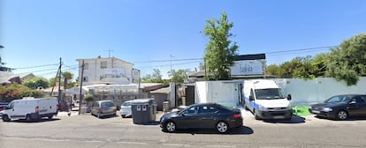 Fachada de la discoteca Bahía, en el distrito madrileño de Moncloa-Aravaca.