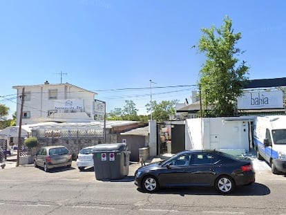 Fachada de la discoteca Bahía, en el distrito madrileño de Moncloa-Aravaca.