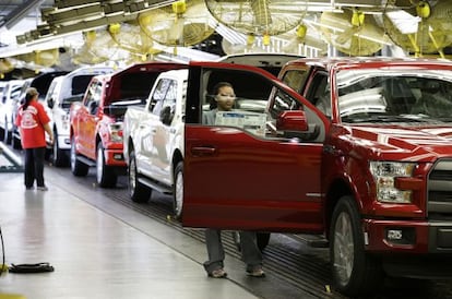 Fábrica de montagem do modelo F-150 da Ford Motor em Kansas City.