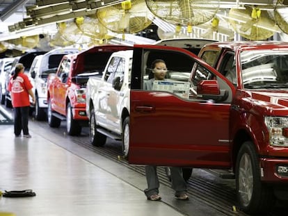 Fábrica de montagem do modelo F-150 da Ford Motor em Kansas City.