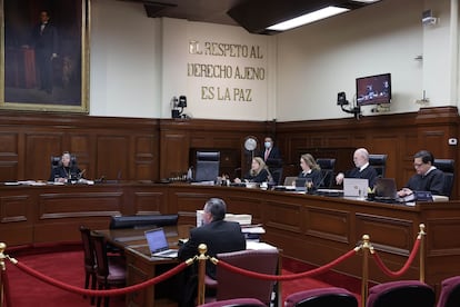 El Pleno de la Suprema Corte de Justicia de la Nación, en ciudad de méxico.