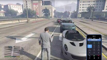 Imagen de 'GTA V', el juego publicado por Rockstar en 2013.