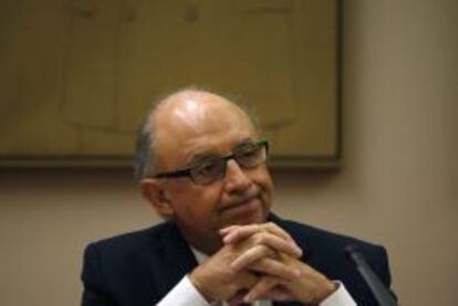 Cristobal Montoro, ministro de Hacienda.