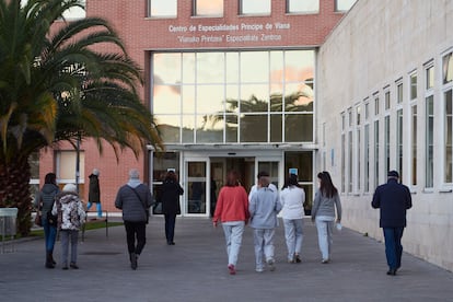 Centro de especialidades Príncipe de Viana, en Pamplona.