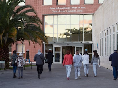 Centro de especialidades Príncipe de Viana, en Pamplona.