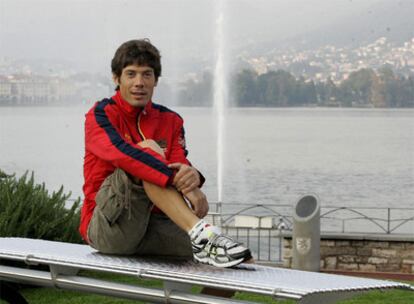 Óscar Freire, en Lugano.