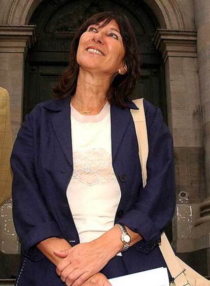 Felisa Micelli, cuando fue nombrada ministra de Economía en 2005.