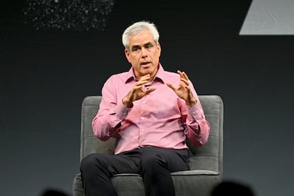 Jonathan Haidt habla en una conferencia en Nueva York en septiembre de 2022.