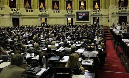 O Parlamento argentino.