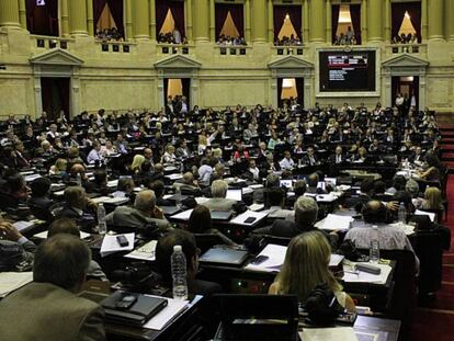 O Parlamento argentino.