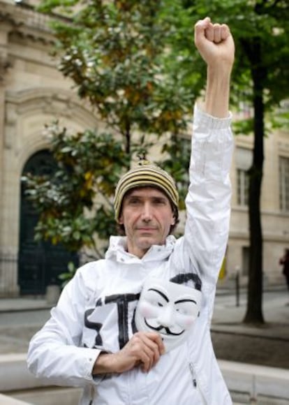 El activista Jean Baptiste Redde, 'Voltuan'.