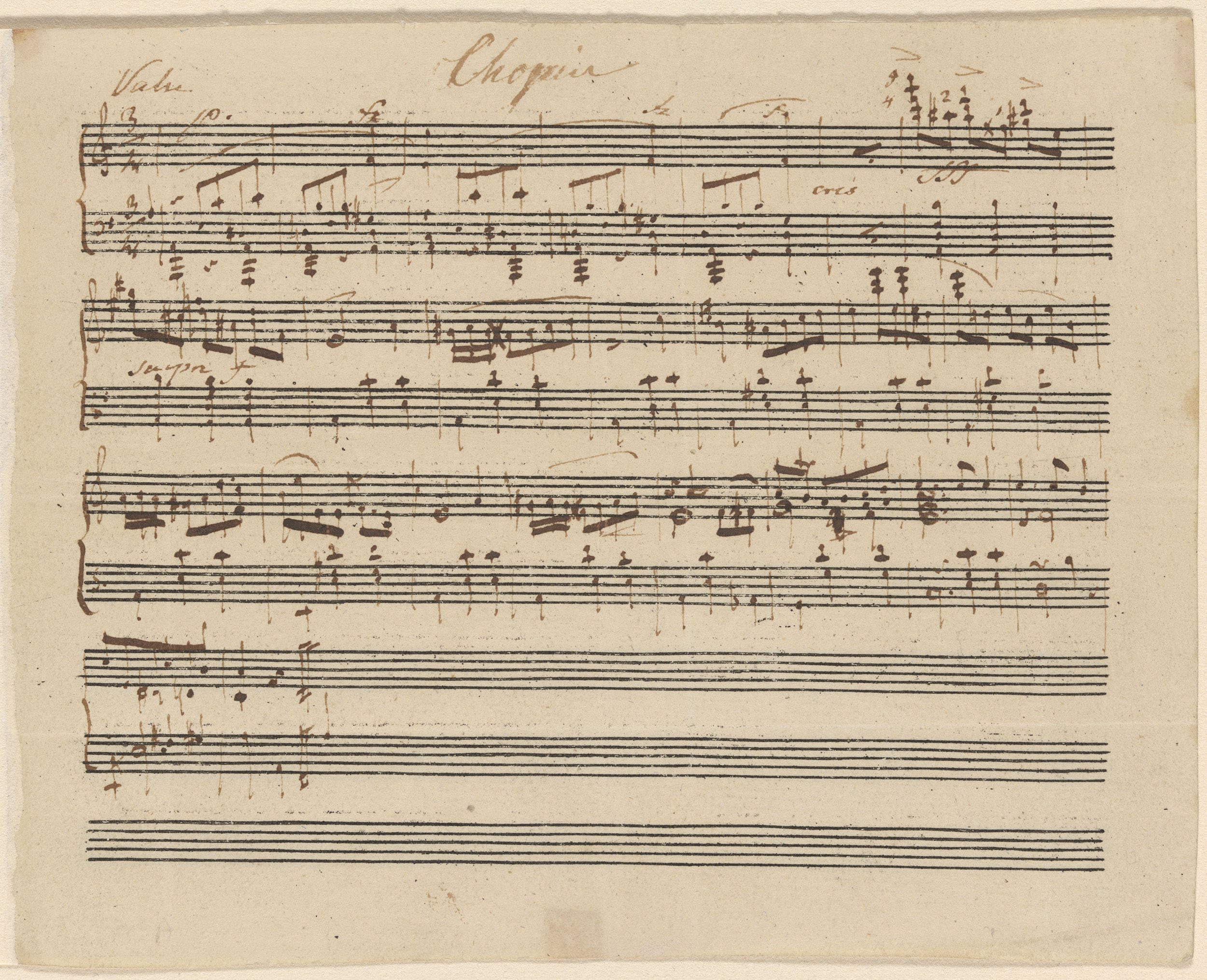 Aparece un dudoso vals autógrafo de Chopin en la Biblioteca y Museo Morgan de Nueva York