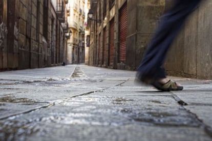 La actual calle de las Heures, junto a la plaza Reial, se llamó la  calle de la Rata.