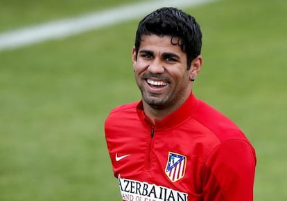 Atl&eacute;tico Madrid striker Diego Costa.