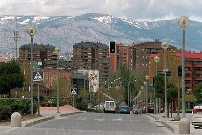 Vista del municipio de Tres Cantos.