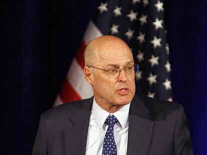 El secretario del Tesoro de EE UU, Henry Paulson.