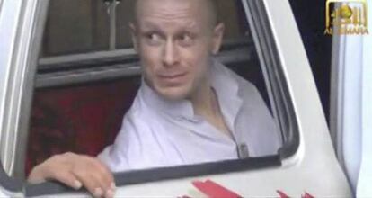 El soldado Bergdahl antes de ser liberado. 