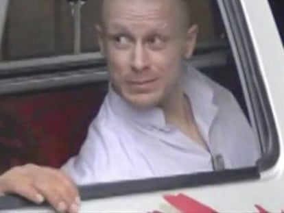 El soldado Bergdahl antes de ser liberado. 