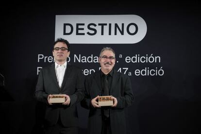 Jos&eacute; C. Vales (izquierda) y Andreu Carranza, ganadores en 2015.