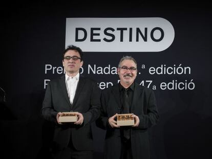 Jos&eacute; C. Vales (izquierda) y Andreu Carranza, ganadores en 2015.