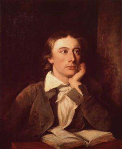 John Keats, dibujado por William Hilton.