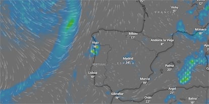 Alarma de lluvias en el móvil