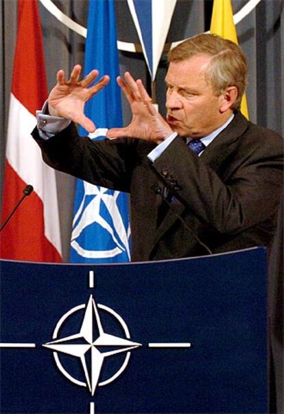 Jaap de Hoop Scheffer, secretario general de la OTAN.